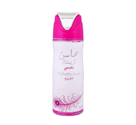 Mahasin Crystal Violet Deodorant By Lattafa 200ml