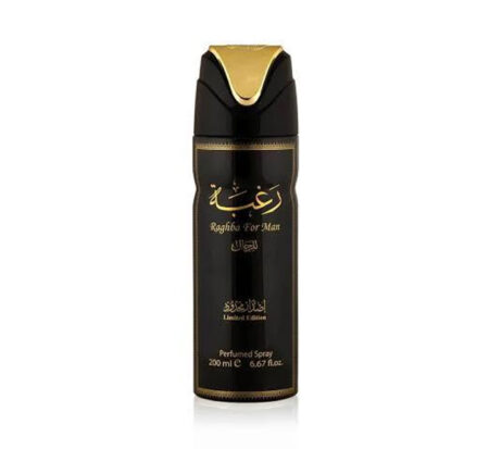 Raghba for Men Deodorant By Lattafa 200ml